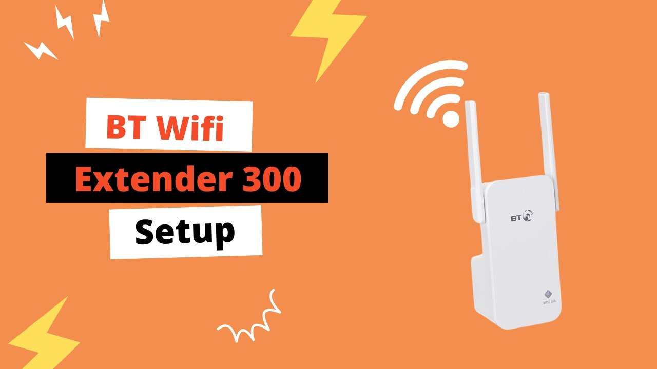 BT wifi extender 300 setup