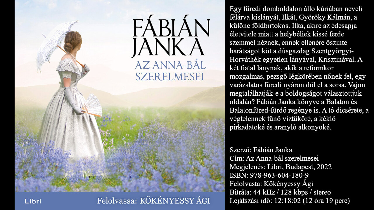 Fábián Janka: Az Anna-bál szerelmesei. Libri, Budapest, 2022