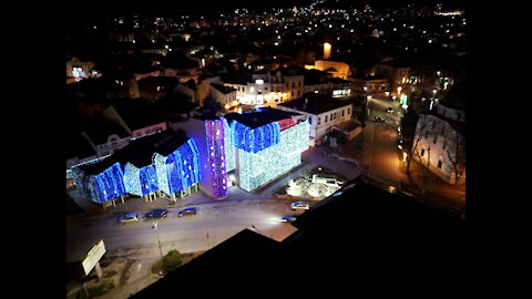 Bitola (4k video) New Year's Eve 2021