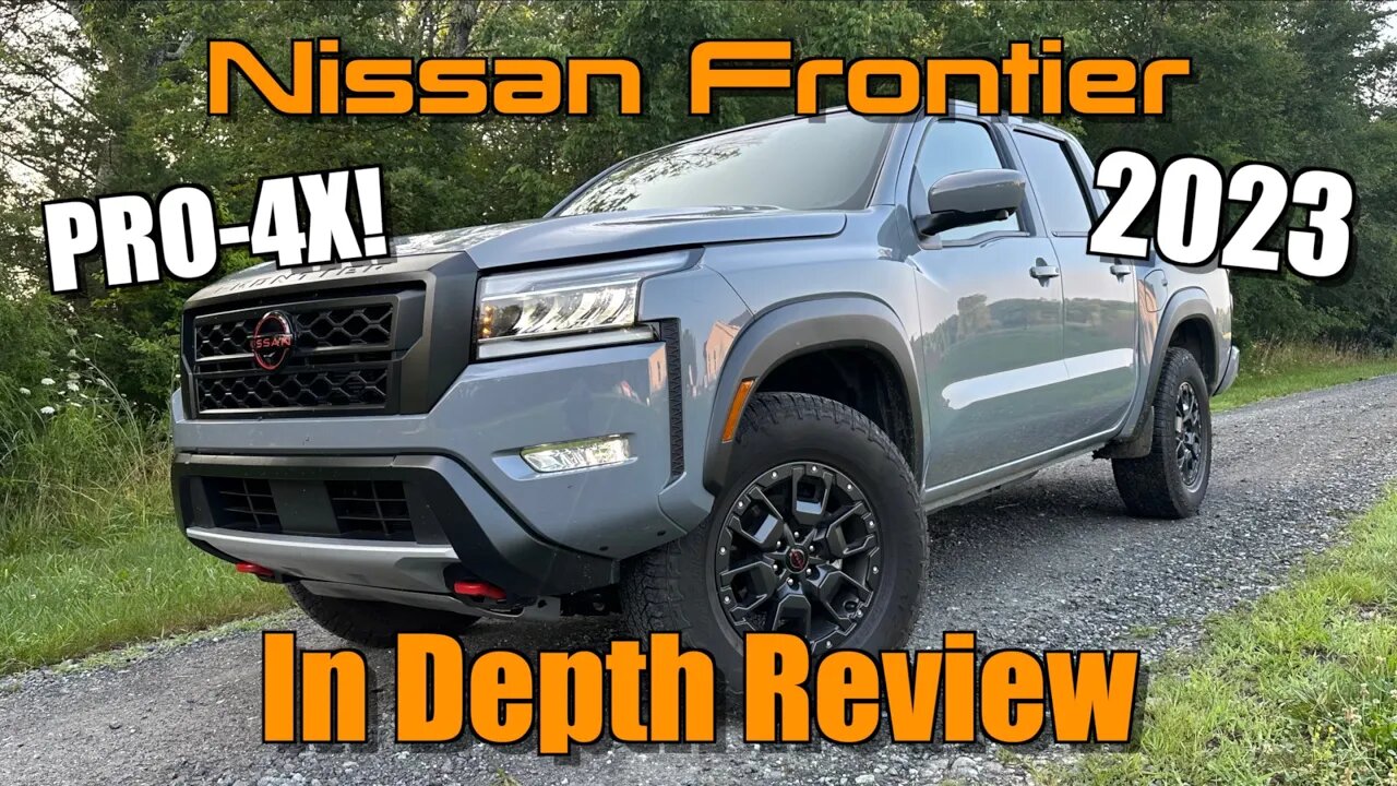 2023 Nissan Frontier PRO-4X: Start Up, Test Drive & In Depth Review