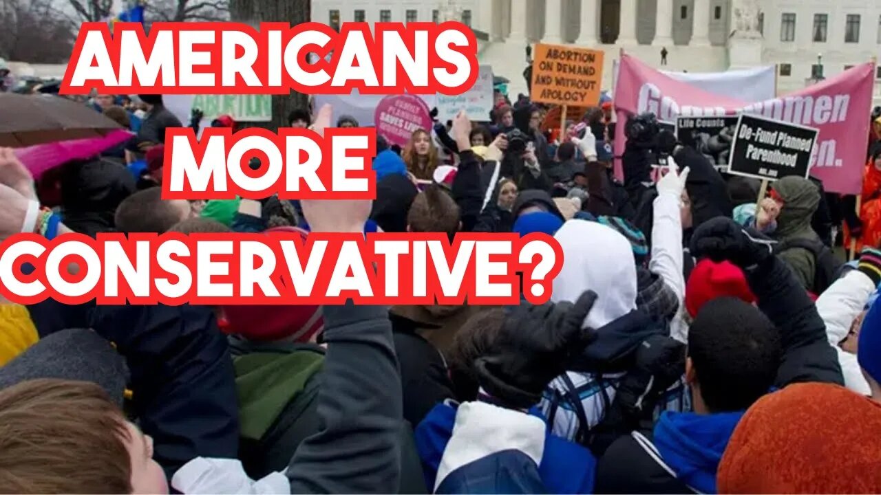 🚨Breaking: Poll Says Americans Suddenly More CONSERVATIVE Than Liberal On Social Issues