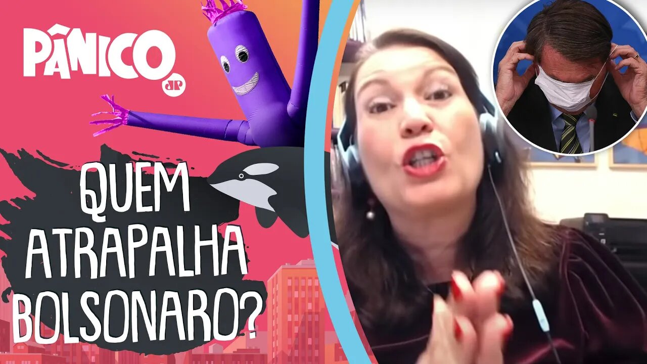 QUEM ATRAPALHA BOLSONARO? Bia Kicis responde