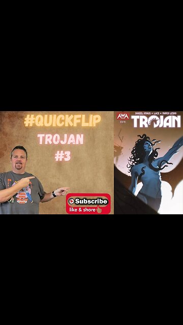 Trojan #3 Artists Writers & Artisans Inc #QuickFlip Comic Book Review Daniel Kraus, Lesko #shorts