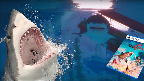 Maneater... the Famished Shark #ps5 #ps4