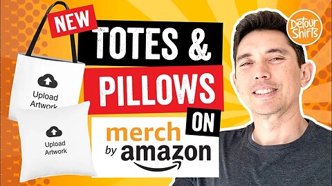 New Products on Amazon. Merch By Amazon Adds Tote Bags and Pillows. Everything you need to know.