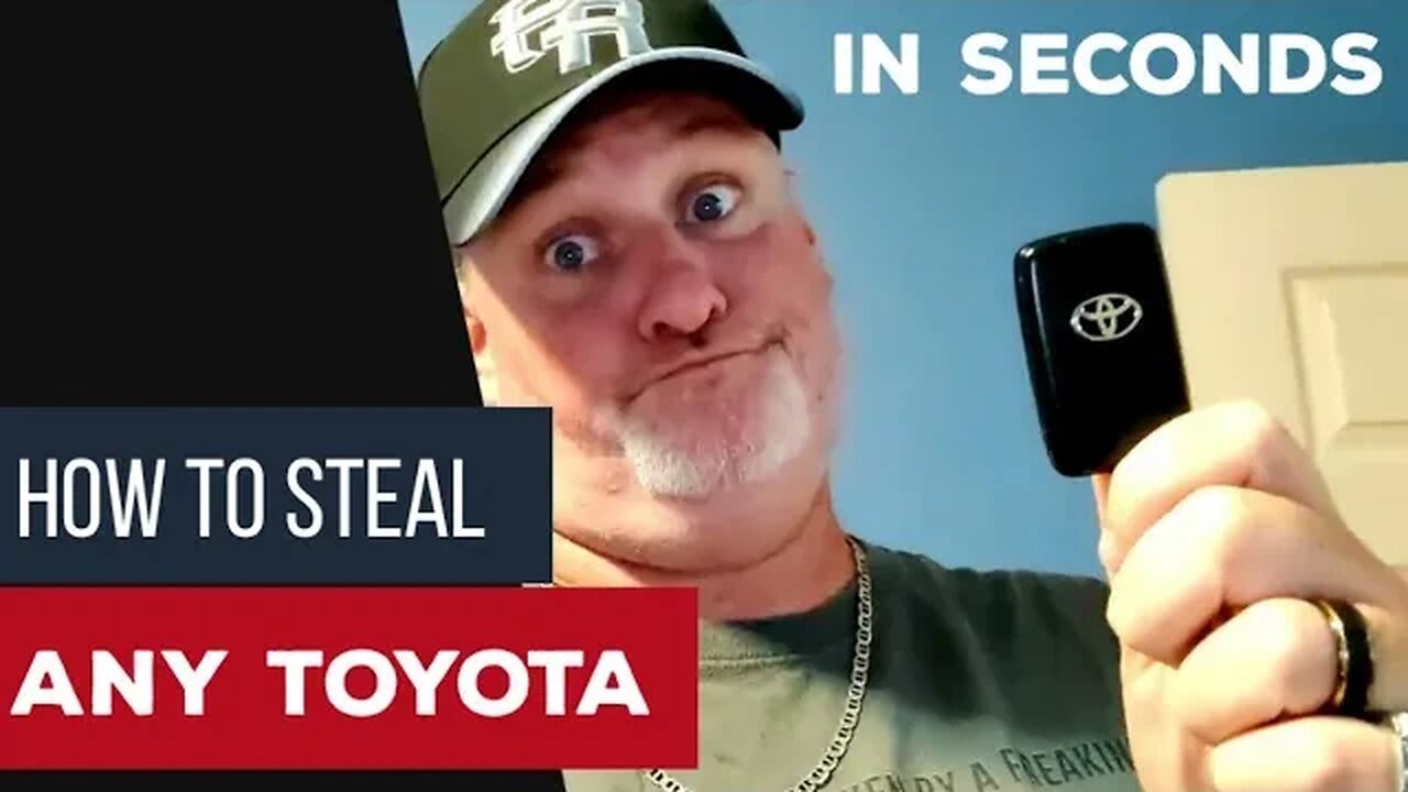 How Easy Is It To Steal Any New Toyota?