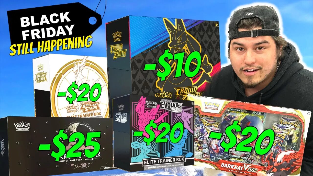 BEST Pokemon Black Friday Deals! (STILL HAPPENING)