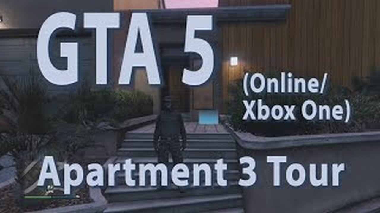 GTA 5 (Online Xbox One) Apartment 3 Tour