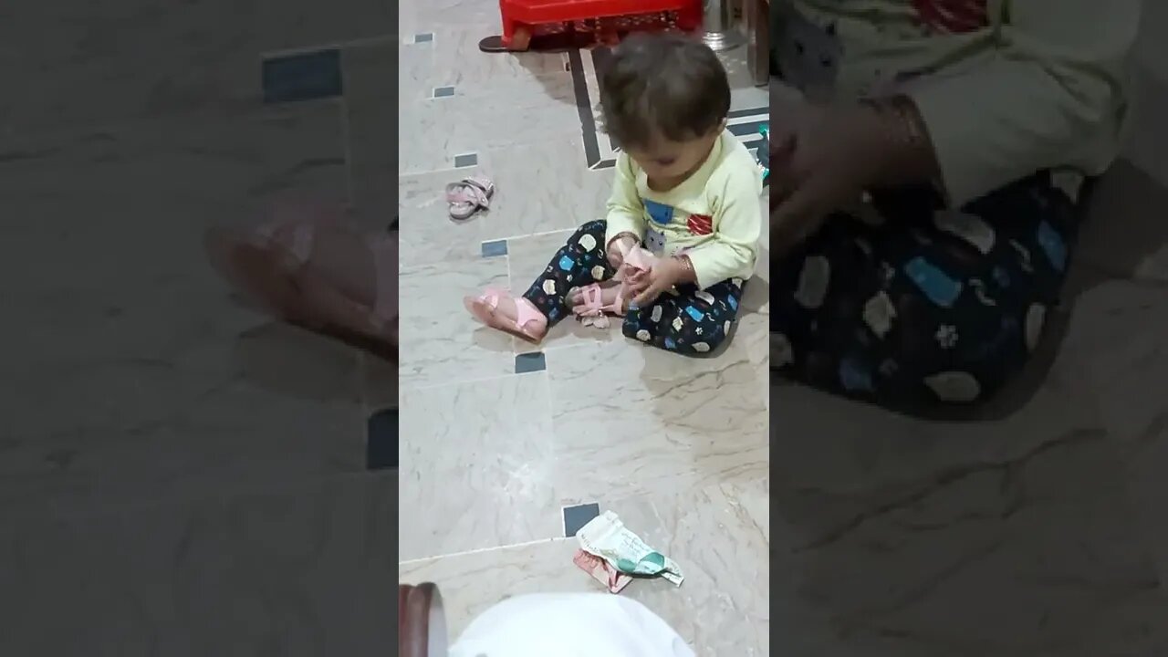 baby playing with money #shorts #reaction #youtubeshorts