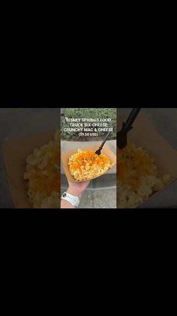 Disney Foods #MacnCheese #Disney #DisneyFood