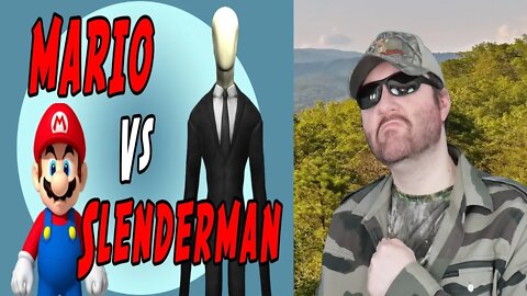 Mario Vs Slender Man (NukeNorway) REACTION!!! (BBT)