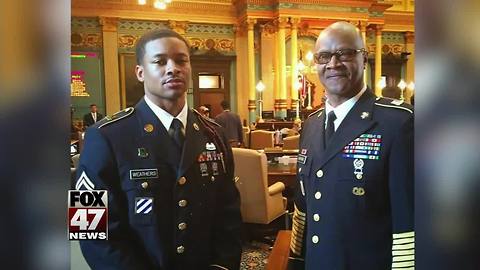 Father of officer killed talks about son