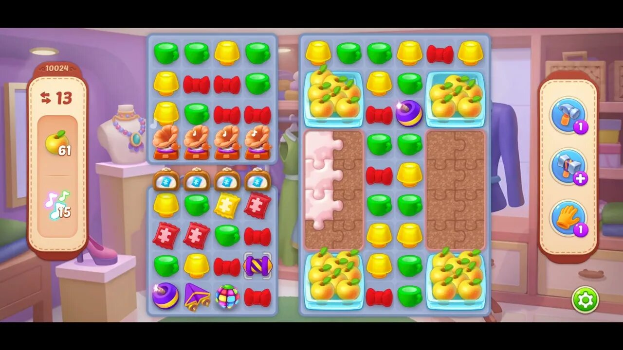 Playrix Homescapes Gameplay Walkthrough Level 10024