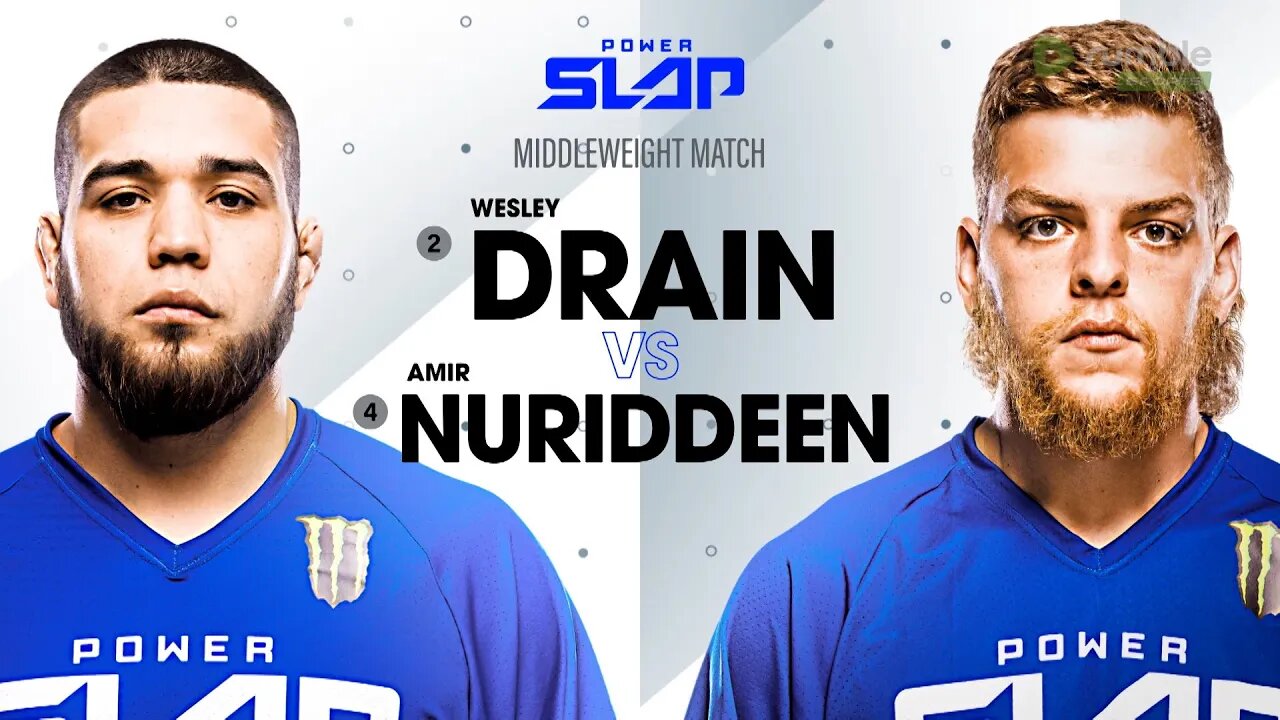 Wesley Drain vs Amir Nuriddeen | Power Slap 4 Full Match