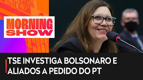 Deputada federal Bia Kicis concede entrevista no Morning Show