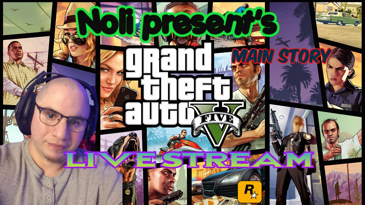 Live stream-GTA 5 Story first time experience|Follower Goal 8/20