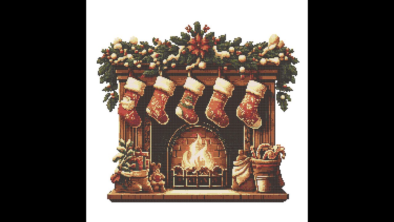 COSY CHRISTMAS Cross Stitch Pattern by Welovit Cross Stitch | welovit.net | #welovit #crossstitch