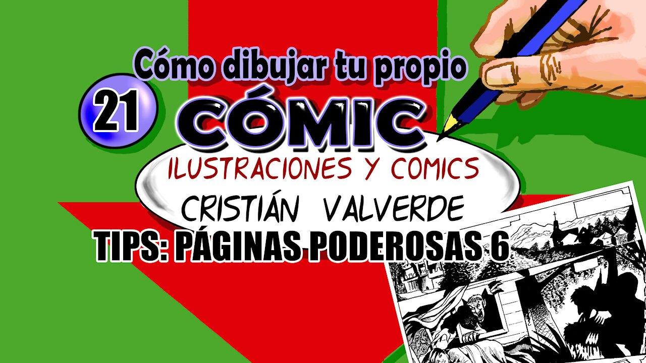 Como dibujar tu propio comic: Paginas poderosas 6