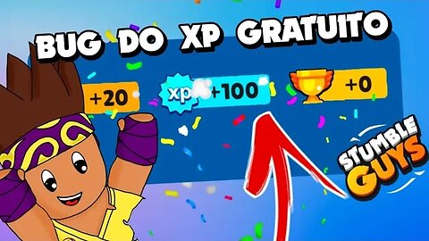 👾 O BUG DOS XP SEM JOGAR NO STUMBLE GUYS #stumbleguys