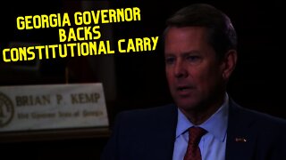 Georgia Governor Brian Kemp Backs Constitutional Carry