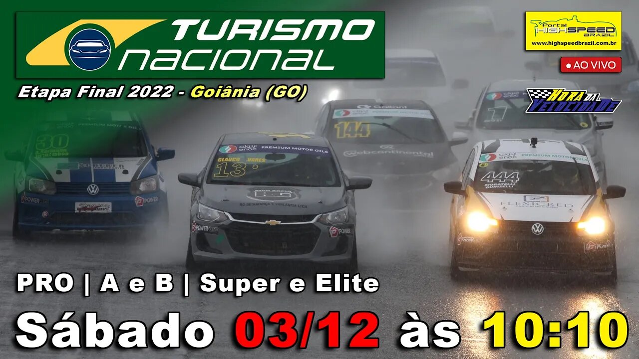 TURISMO NACIONAL | Parte 1 | Etapa Final 2022 - Goiânia (GO) | Ao Vivo