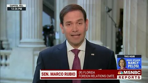 Senator Rubio Joins Andrea Mitchell Reports to Discuss the Latest on Russia's Invasion of Ukraine