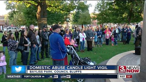 Council Bluffs shines light on domestic violence