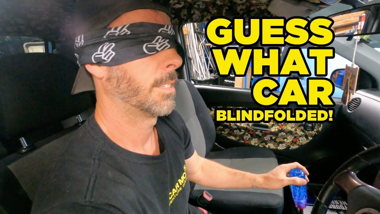 Trying to Guess Marty's New Car (Blindfolded!)