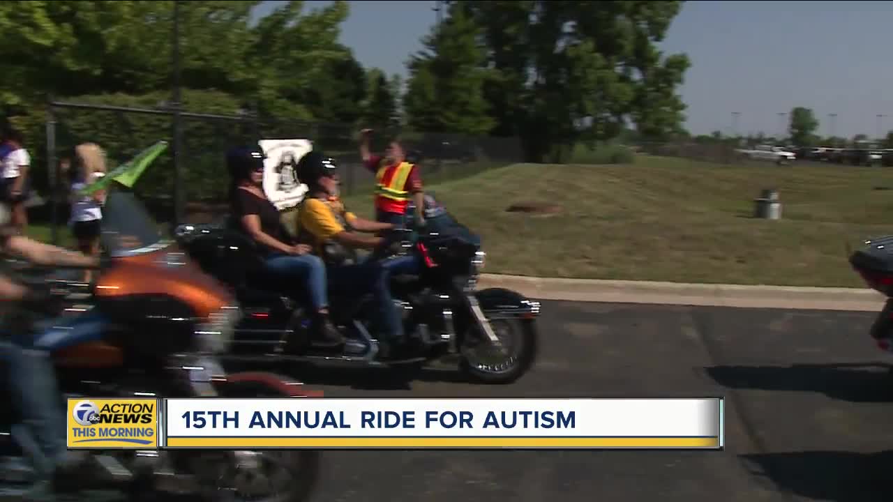 300 bikers set out to help families affected by autism