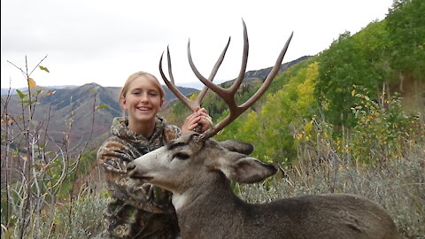 1st buck hunt for 12 year old girl, Utah General Muzzleloader