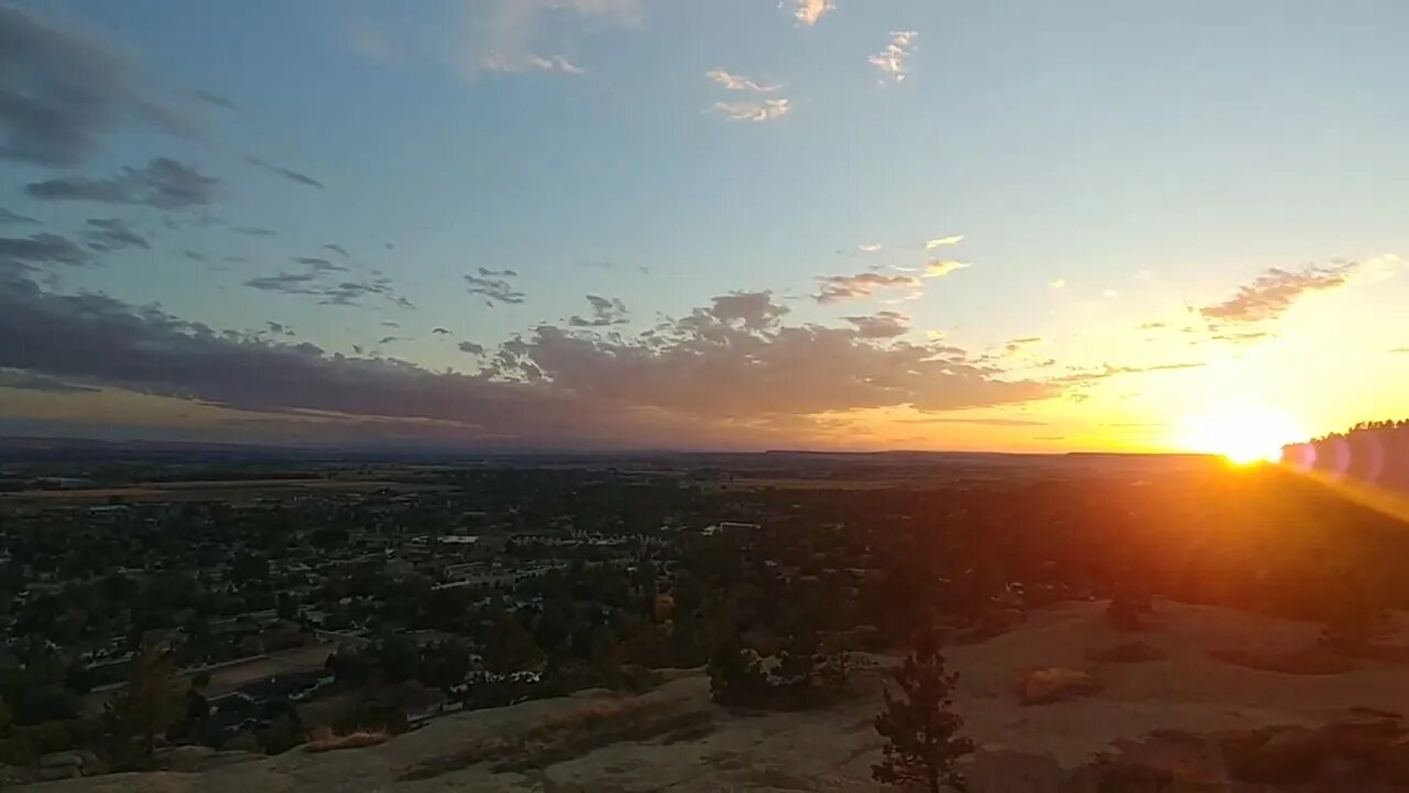 Billings, Montana sunset