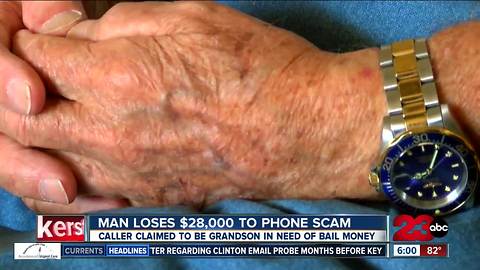 96-year-old scammed out of $28,000