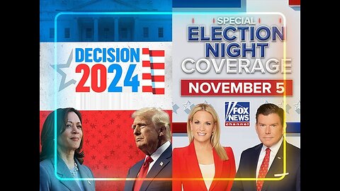 Fox News Special Election Night Coverage ( 9-10PM PST) | 10/ 5/ 2024