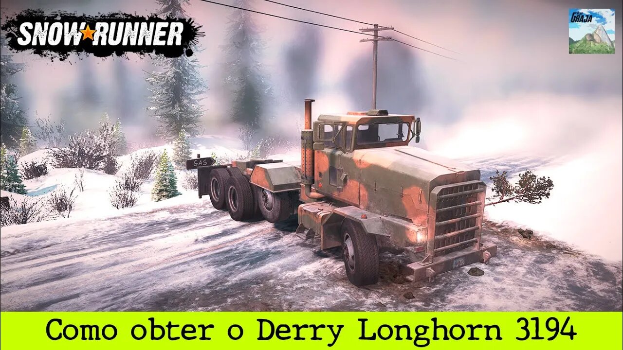 SnowRunner - Como obter o Derry Longhorn 3194