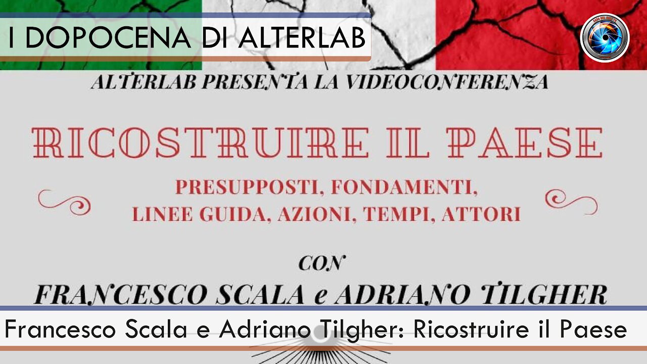 Francesco Scala e Adriano Tilgher: Ricostruire il Paese