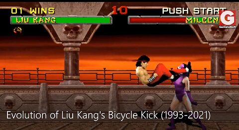 Liu Kang's kick evolution (1993-2021)