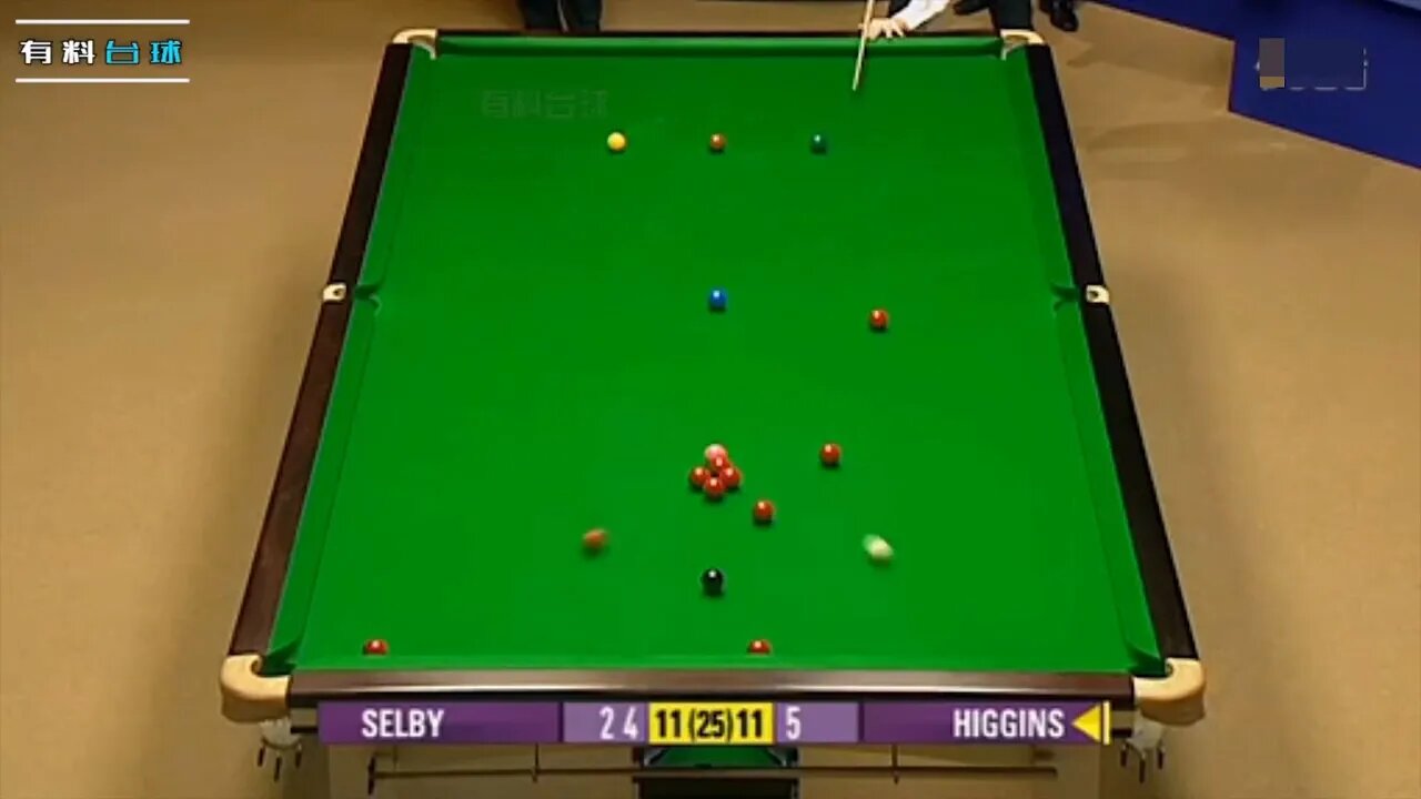 After Selby was made a snooker, he was caught playing tricks by the referee %% 7