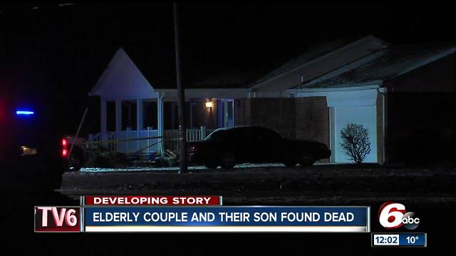 Elderly couple, son found dead in Hamilton County home on Christmas Day