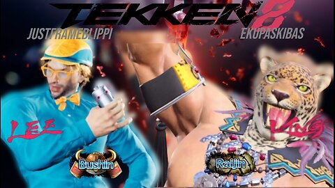 Tekken 8 Ranked - Road to Tekken King - JustFrameBlippi (Lee - ushin) vs EKUPASKIBAS (King - Raijin)