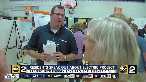 Harford Co. residents against proposed electric project