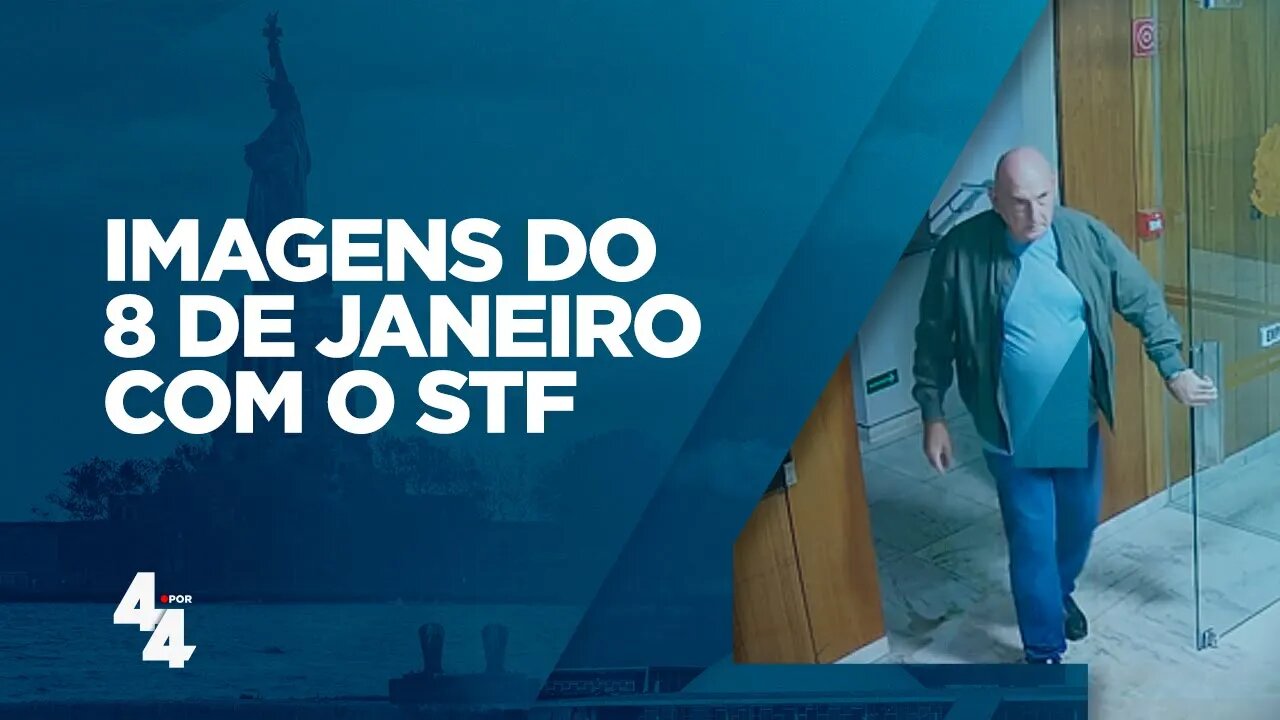 Capelli entrega imagens do 8 de janeiro ao STF e depois se encontra com Moraes