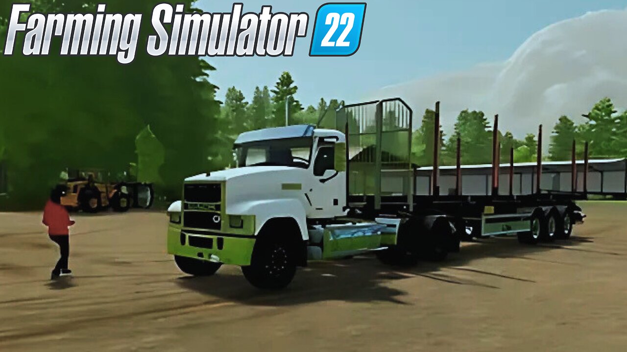 Hauling Log and Making Profit || Farming Simulator 22