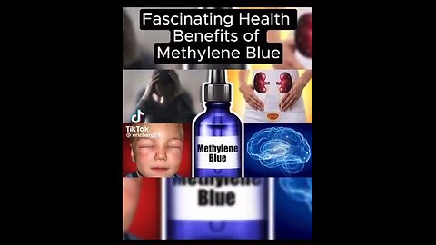 HAVE YOU EVER HEARD ABOUT THE MANY HEALING PROPERTIES OF METHYLENE BLUE?