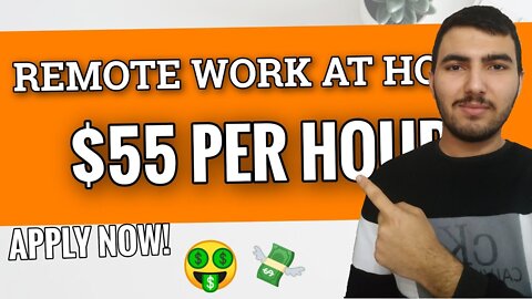 $55 Per Hour Work From Home | No Degree Required | APPLY ASAP