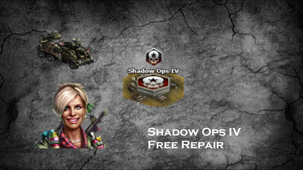 War Commander - Shadow Ops IV - Free Repair (7 secs)