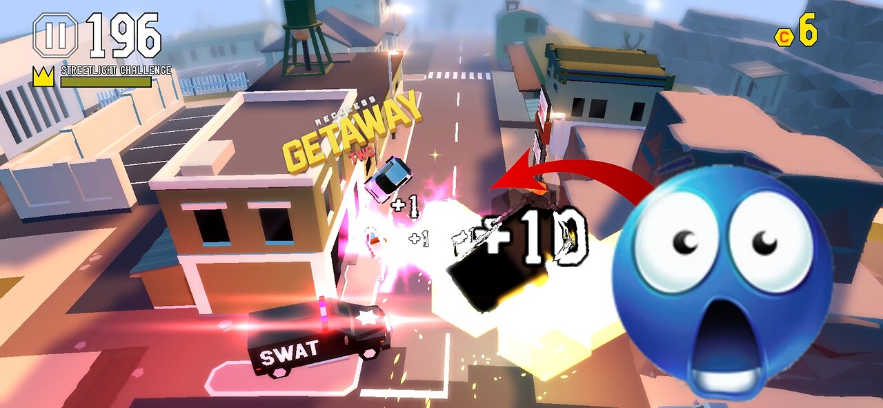 Reckless getaway 2 gameplay streetlight challenge