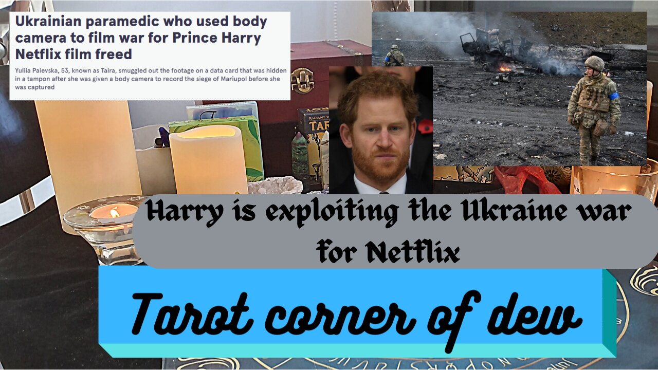 Harry exploits the Ukraine war for his Netflix documentary