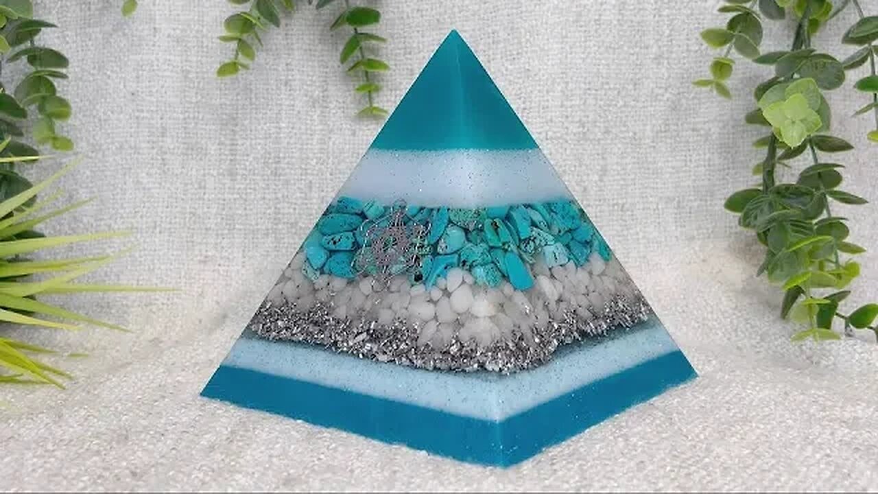 Ascension Orgonites Pyramid - GABRIELA