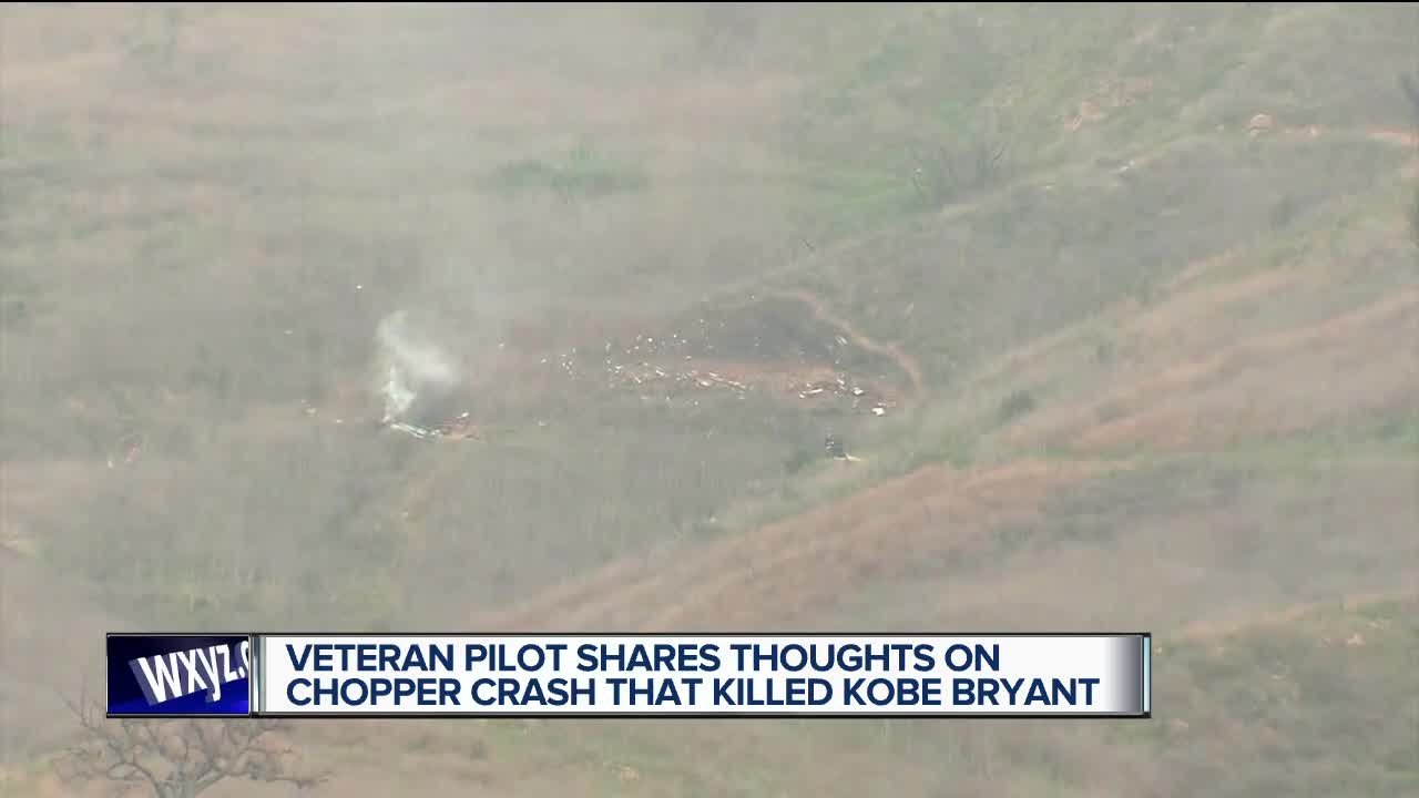Veteran pilot says poor visibility could have caused crash that killed Bryant, others