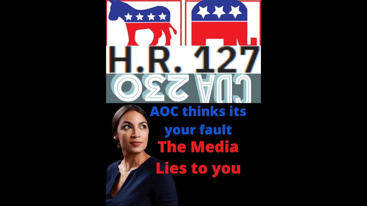 AOC H.R 127 and more TrevorReport #1